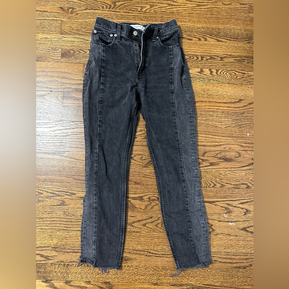 Abercrombie High Rise Mom Jeans